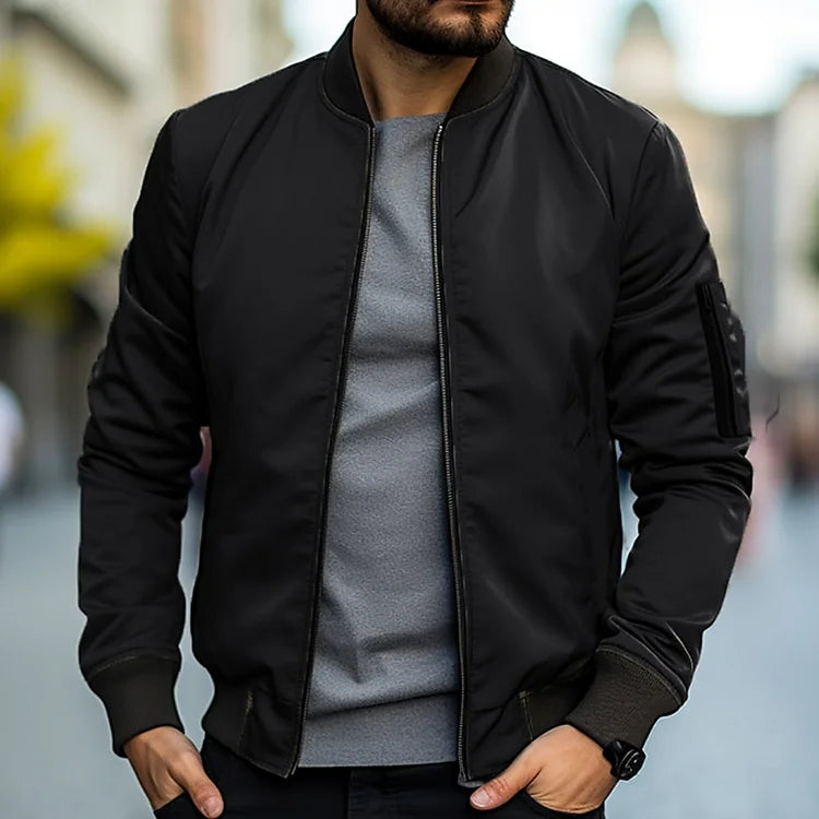 Bomberjack Heren Klassiek Regular Fit Comfortabele Pasvorm