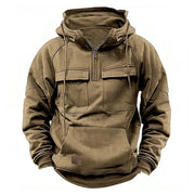 CHRIS – FUNCTIONELE HOODED PULLOVER