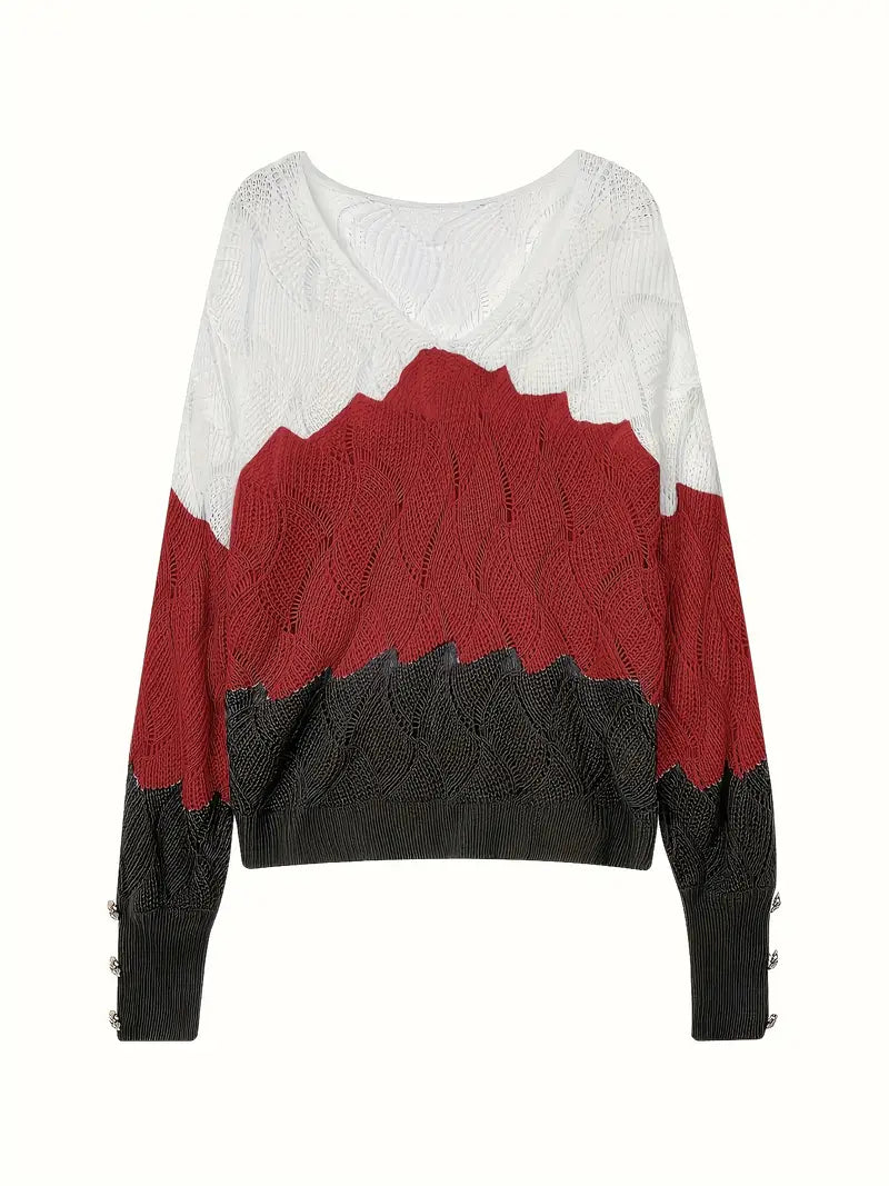 EMMA – COZY CHIC WAVE BREI SWEATER