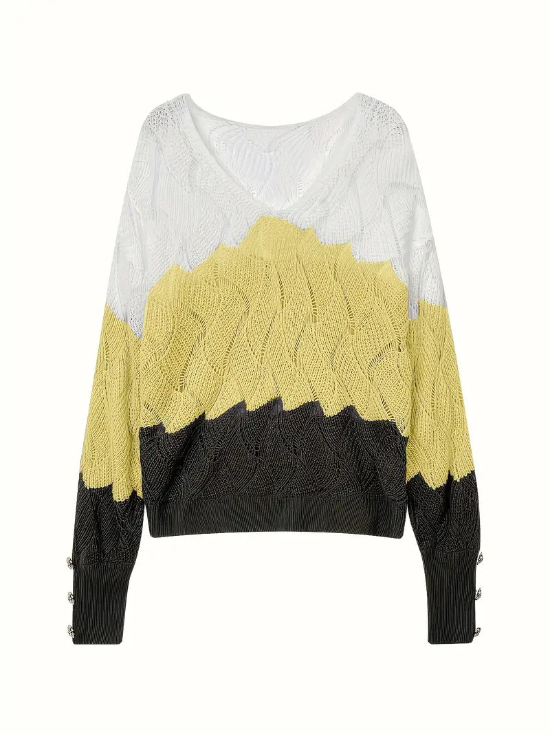 EMMA – COZY CHIC WAVE BREI SWEATER