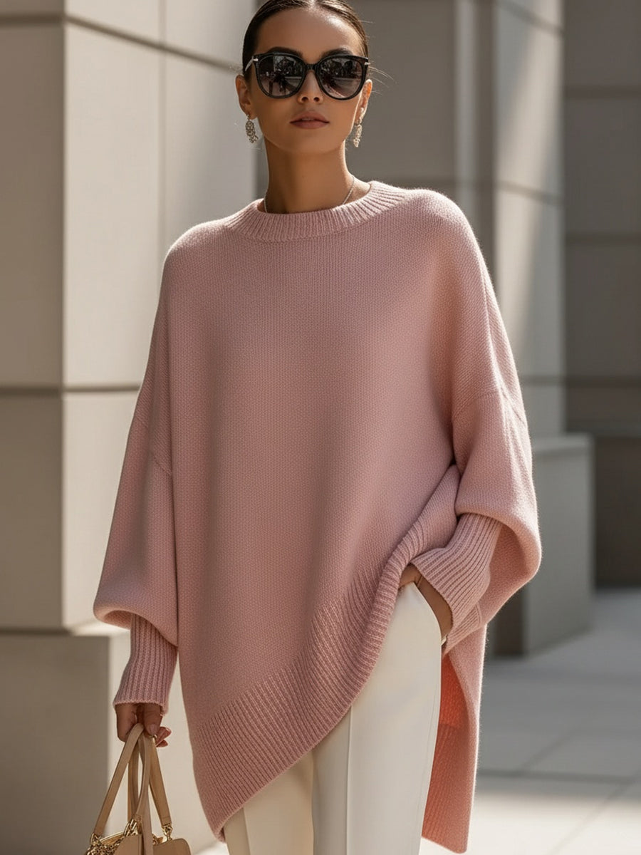 NATALIE – ASYMMETRISCHE COZY OVERSIZED TRUI