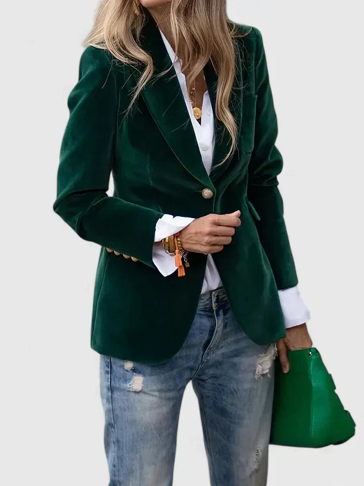 Selene | Klassieke Blazer met Moderne Flatterende Pasvorm