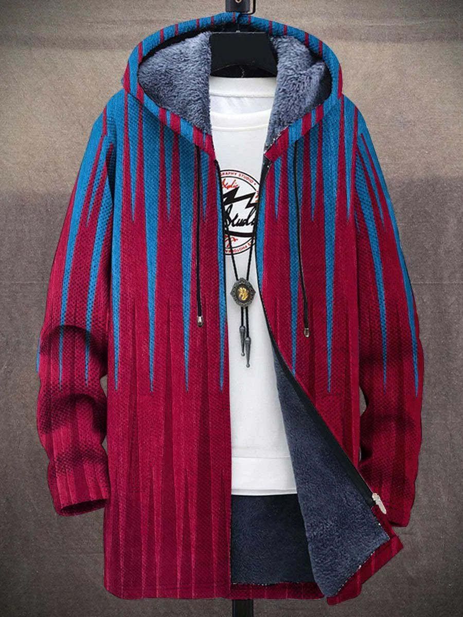 Retro colorblock-vest voor heren