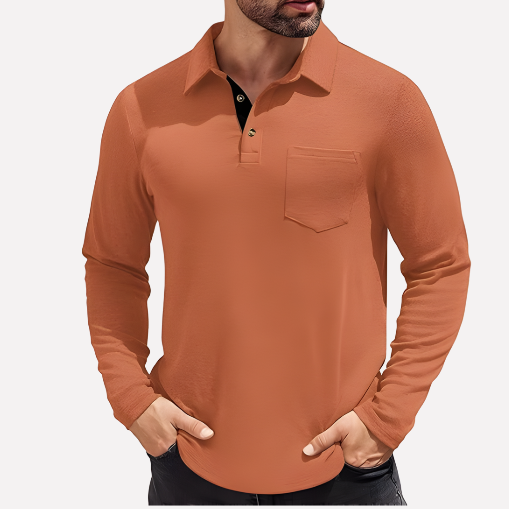 Heren Casual Crew Neck T-Shirt – Klassieke Stijl voor Elke Dag