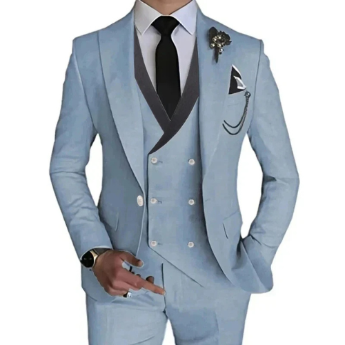 Stijlvol 3-delig Slim Fit Pak Heren