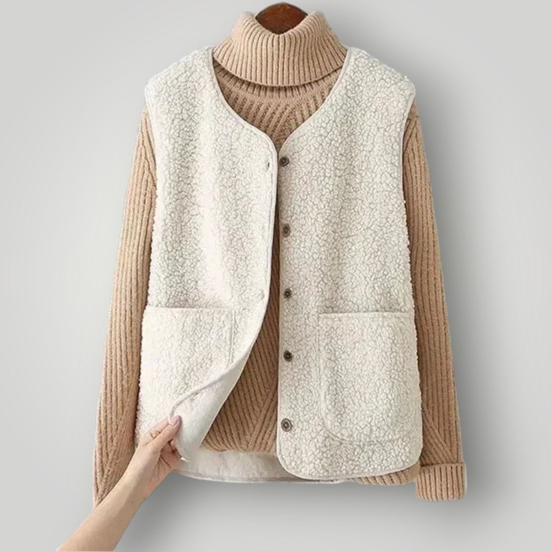 Layla - Veelzijdig Chic Wol Vest
