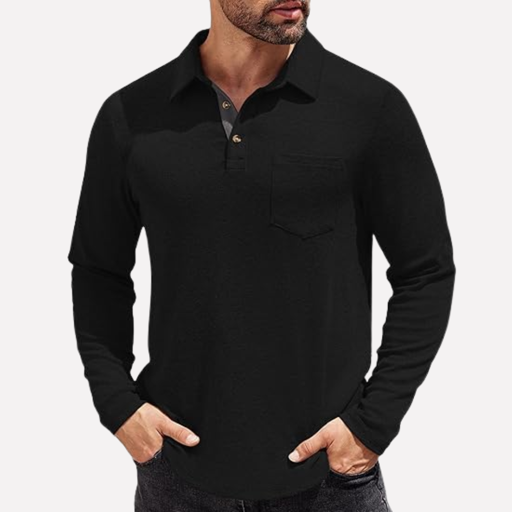 Heren Casual Crew Neck T-Shirt – Klassieke Stijl voor Elke Dag