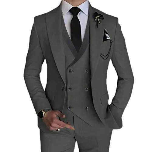 Stijlvol 3-delig Slim Fit Pak Heren