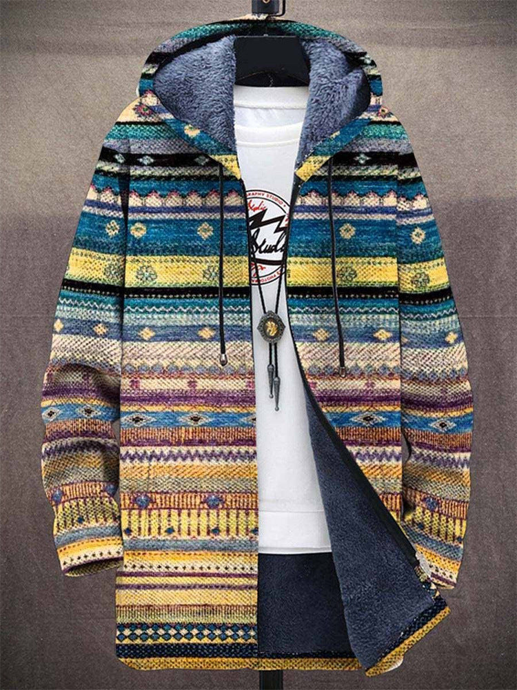 Retro colorblock-vest voor heren