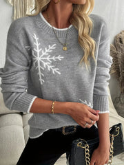 Comfortabel Sweater Met Print Voor Dames - Zara