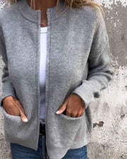 RINA - GEZELLIGE ZIP-UP CARDIGAN
