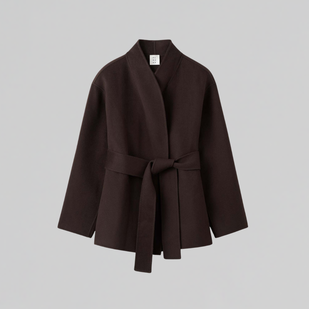 Blaire | Geknoopte Wrap Jas