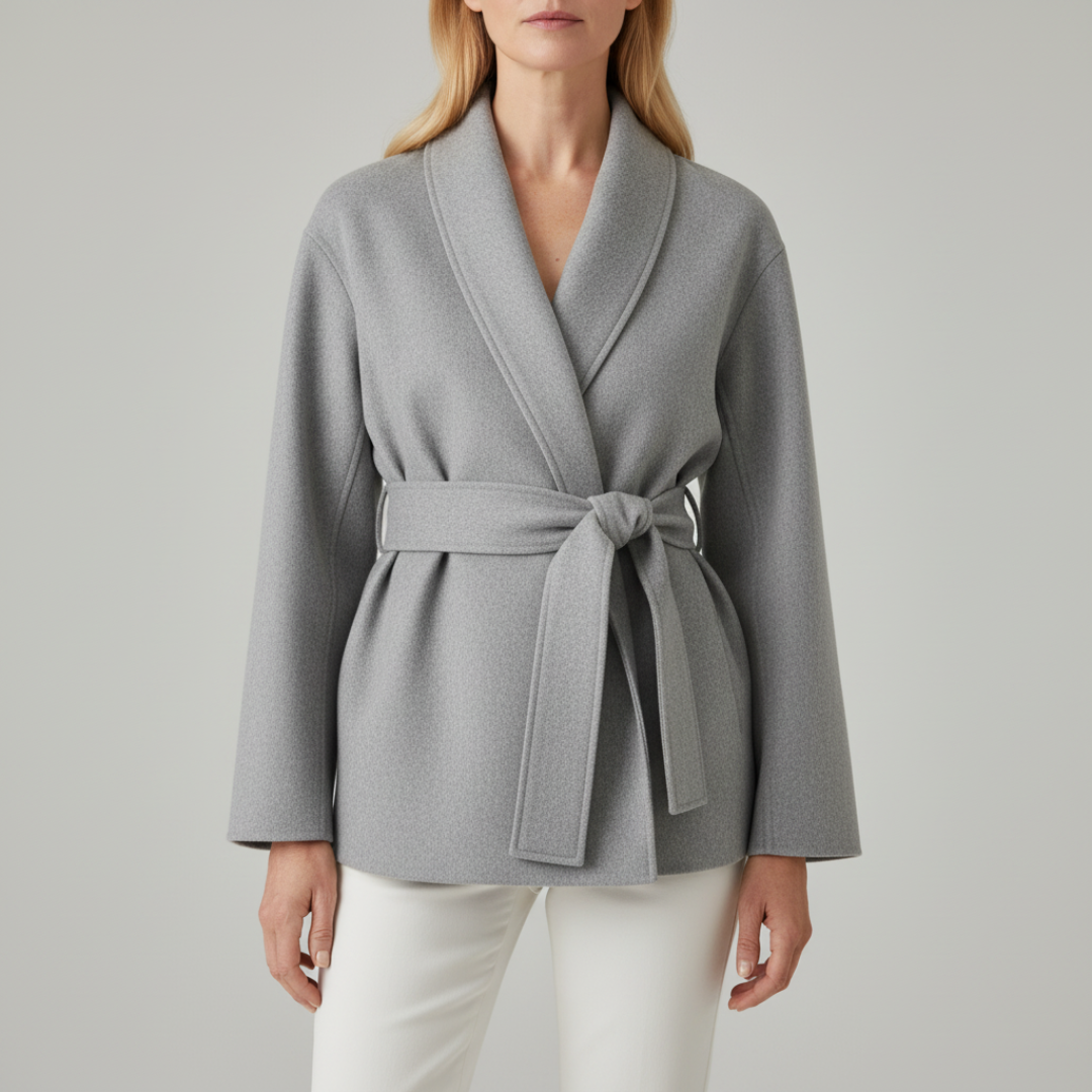 Blaire | Geknoopte Wrap Jas