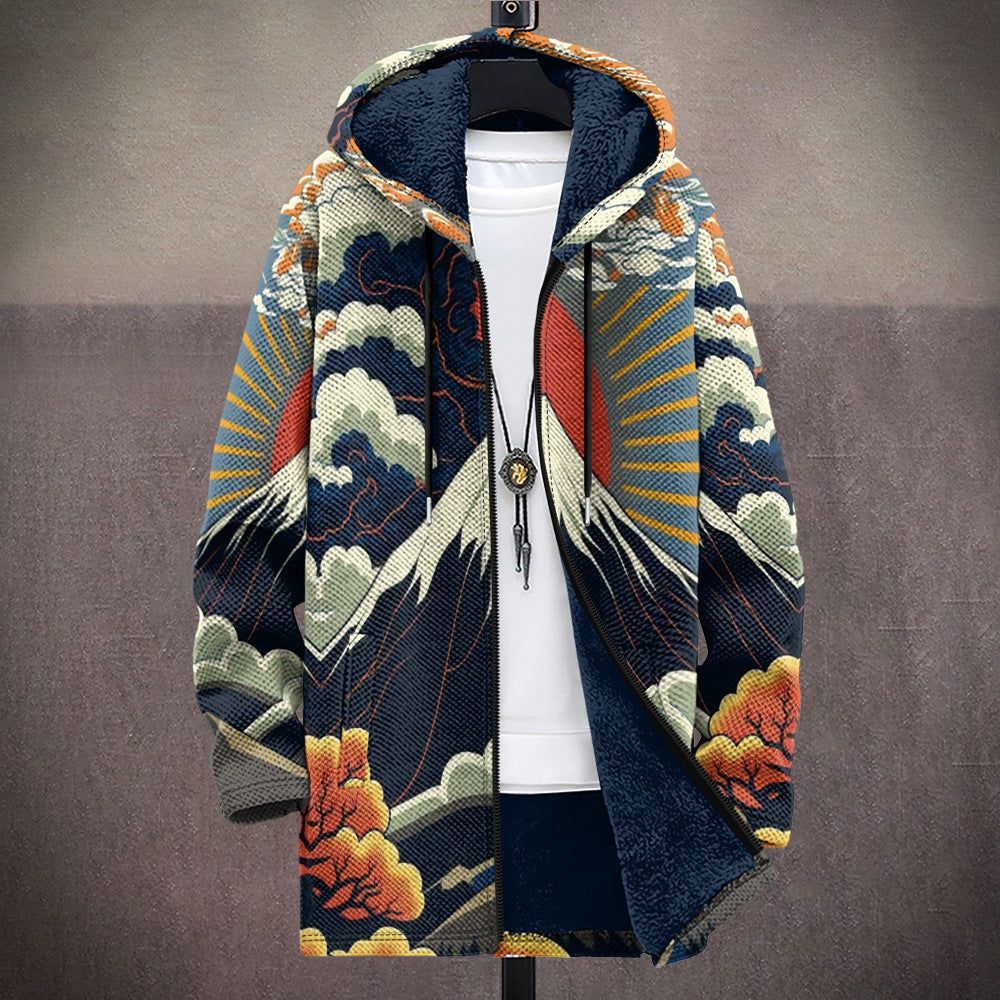 Retro colorblock-vest voor heren