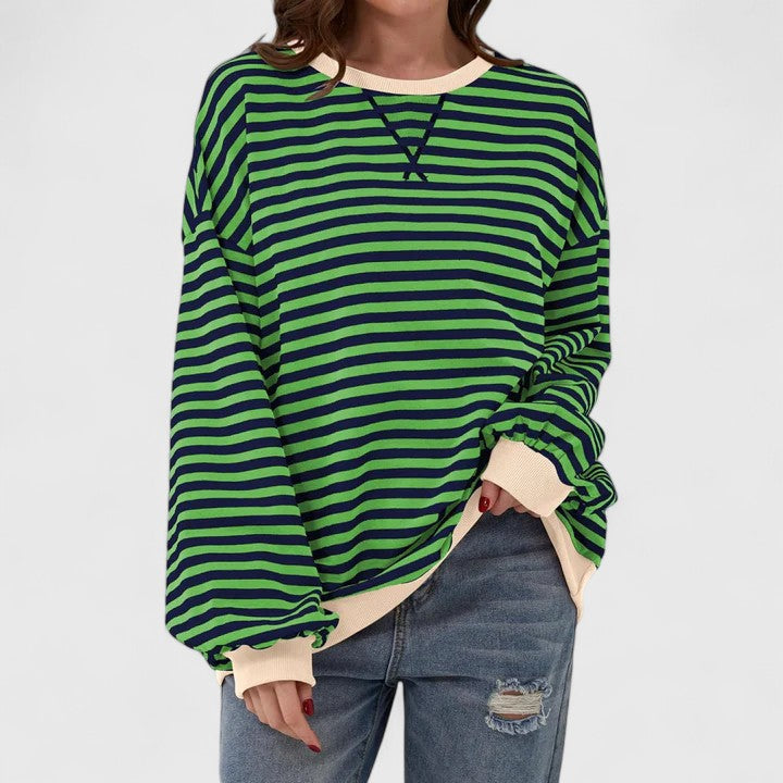GRACE – OVERSIZED GESTREEPTE TRUI