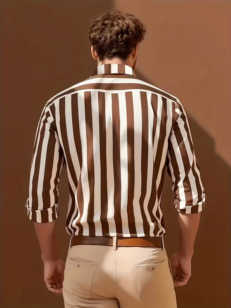 Slim fit casual overhemd