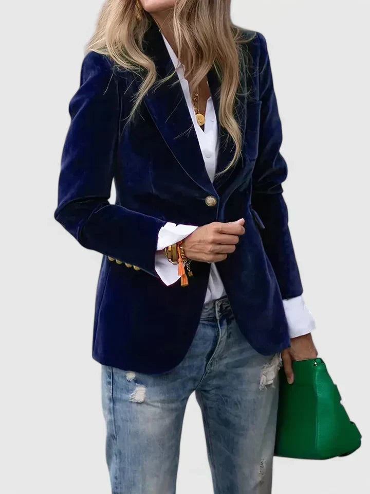 Selene | Klassieke Blazer met Moderne Flatterende Pasvorm