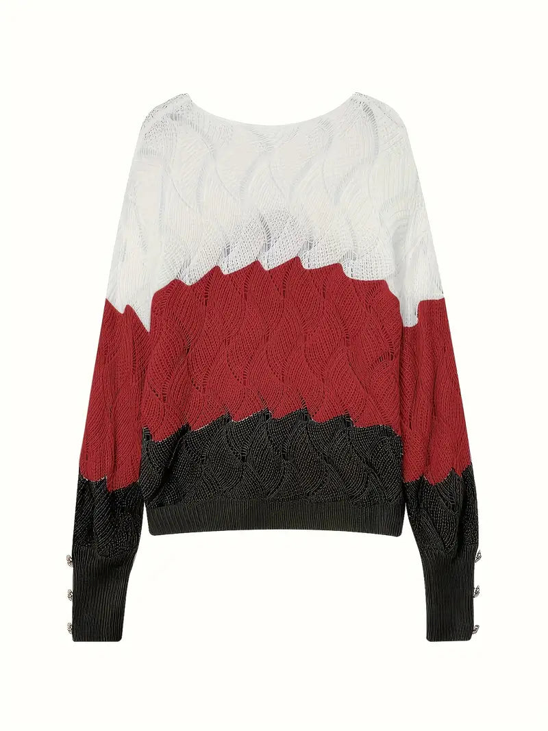 EMMA – COZY CHIC WAVE BREI SWEATER