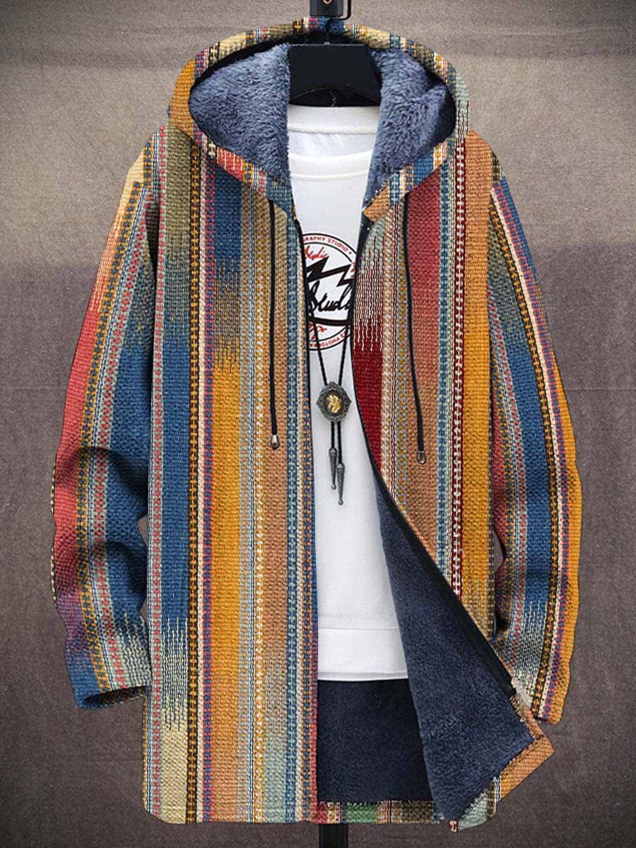 Retro colorblock-vest voor heren