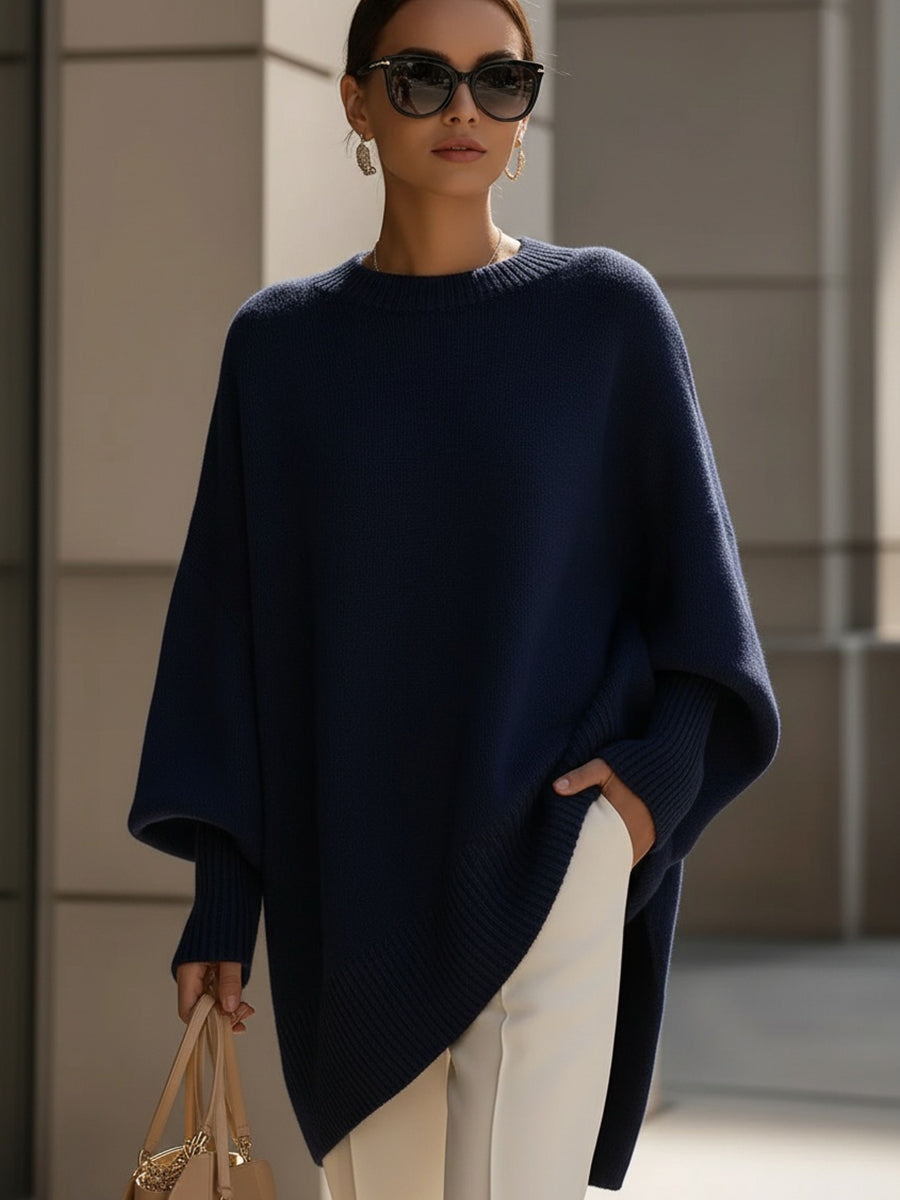 Emma | Verfijnde Gemengde Wol Sweater
