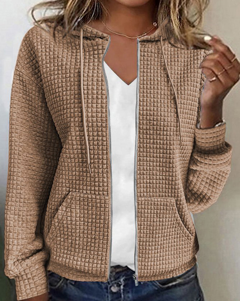 Sandra - Comfortabel Vest Met Zakken Voor Dames