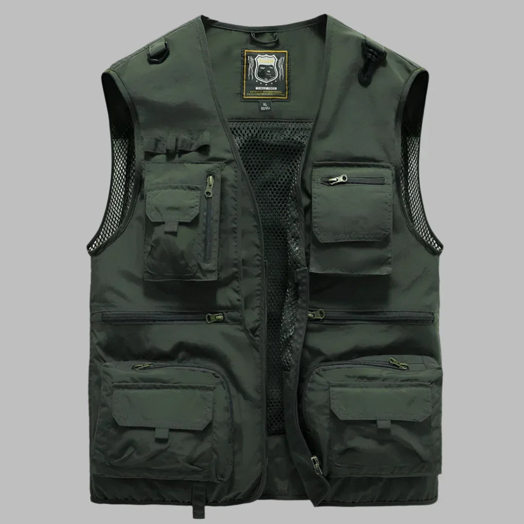Zomervest met meerdere zakken