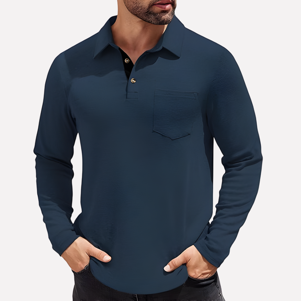 Heren Casual Crew Neck T-Shirt – Klassieke Stijl voor Elke Dag