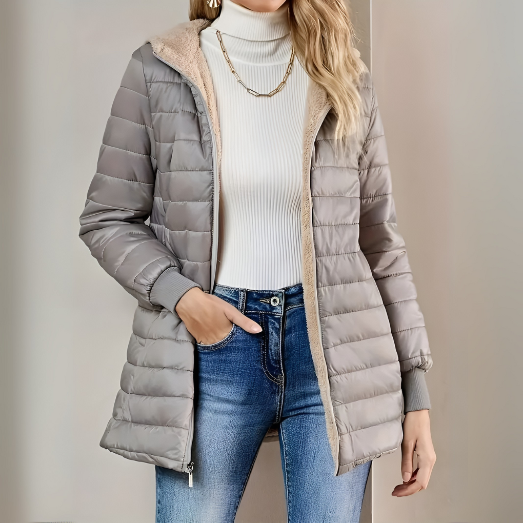 Comfortabel winterjas voor dames