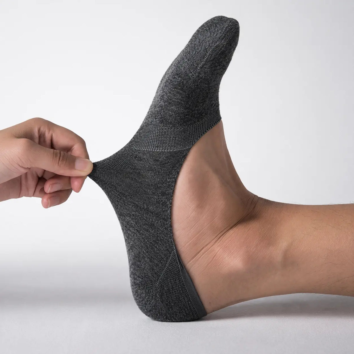 Ademende Lage Katoenen Antislip Sokken