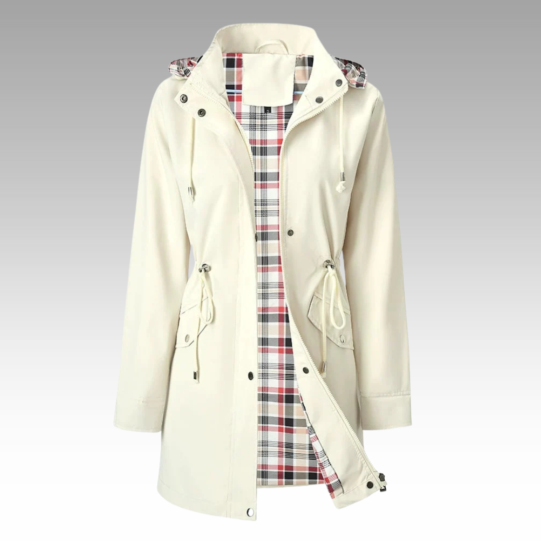 ELLA - REGENBESTENDIGE HOODED COAT