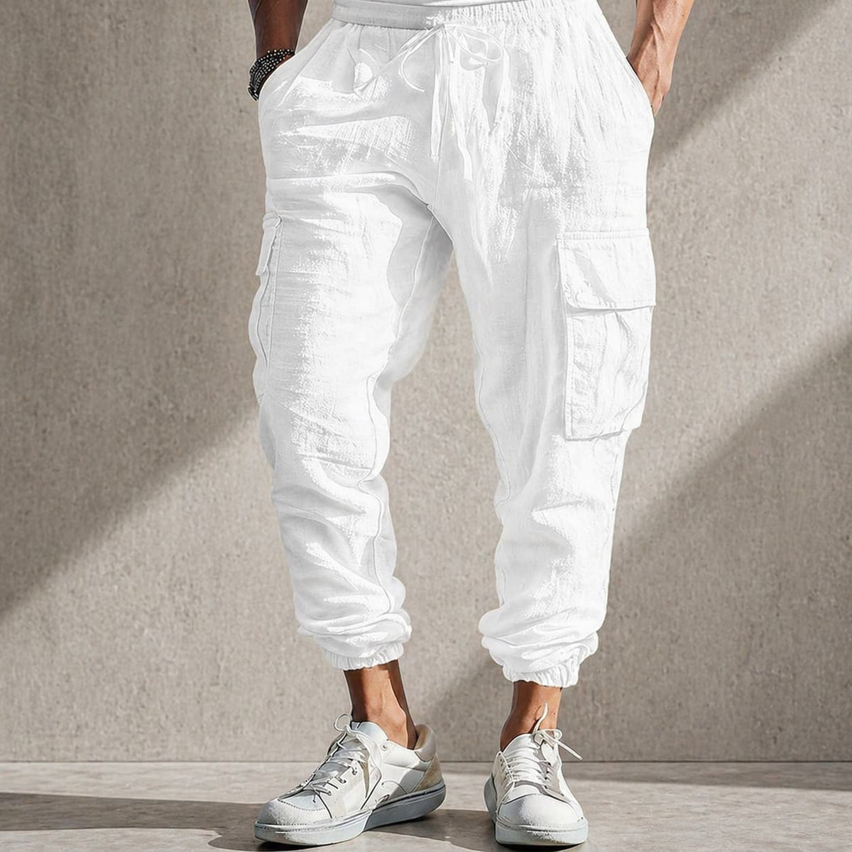 Reeve Linnen Cargo Broek