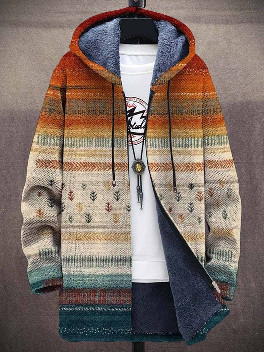 Retro colorblock-vest voor heren