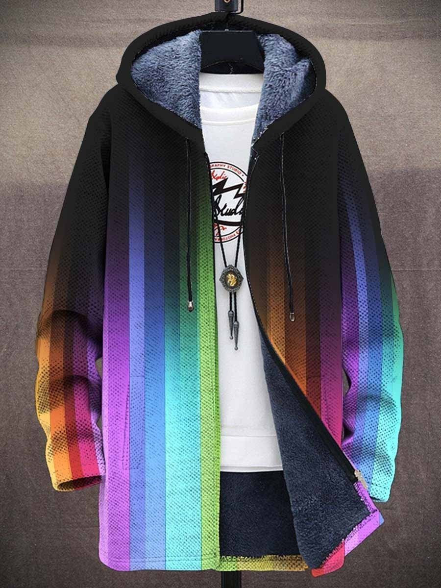Retro colorblock-vest voor heren