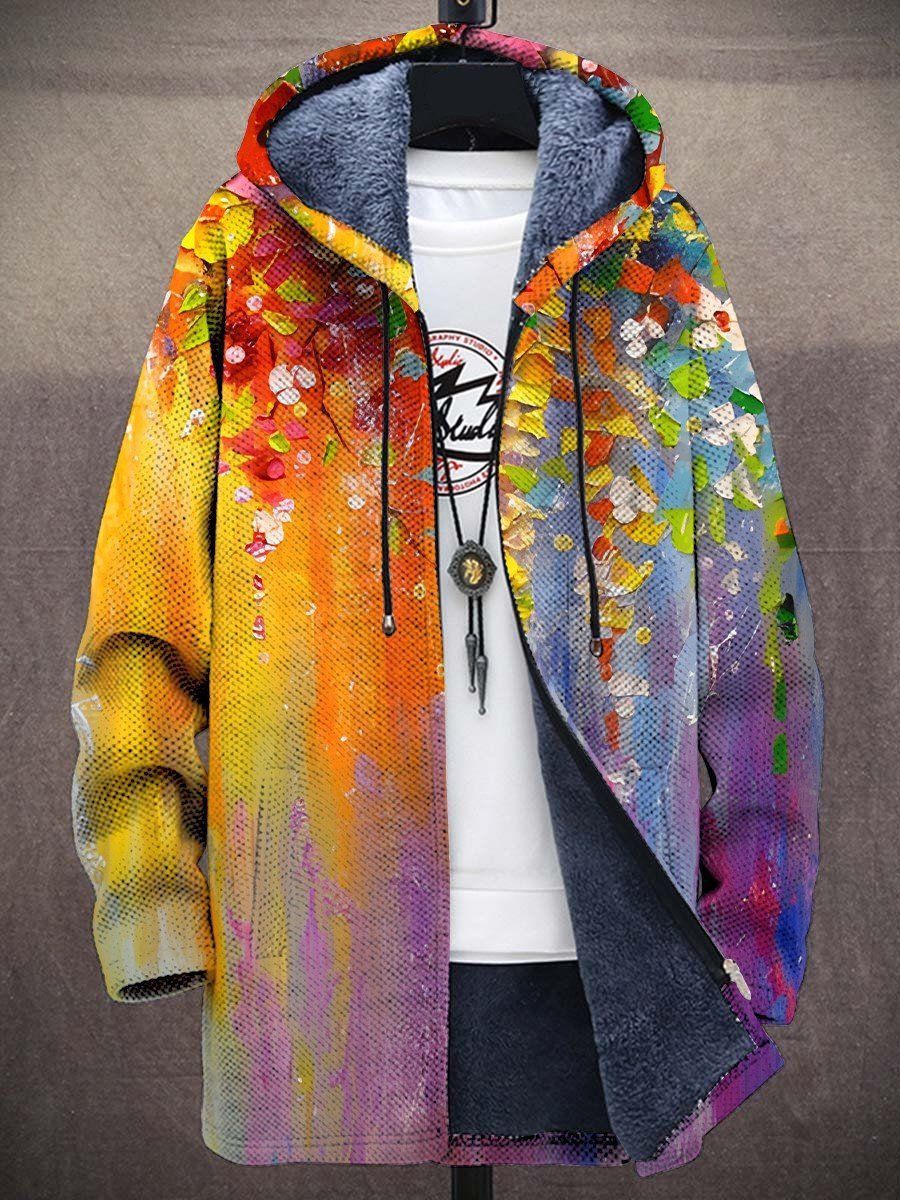 Retro colorblock-vest voor heren