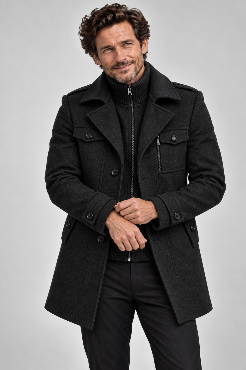 Van Laar | Marcus Wollen Overjas