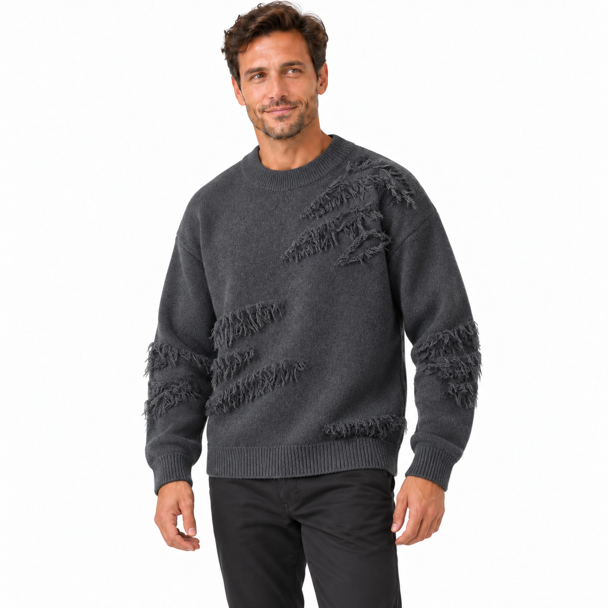 Van Laar | Ripped Edge Sweater