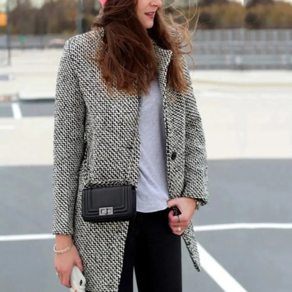 Evelyn - Chic Wol Winterjas