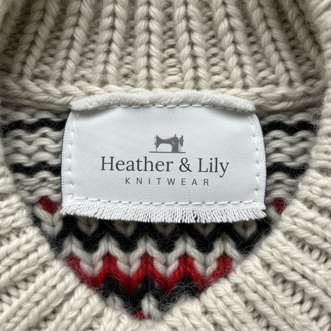 Allaira | Vintage IJslandse Cardigan