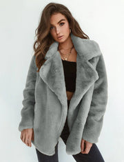 Mila – Faux Fur Teddy Jas