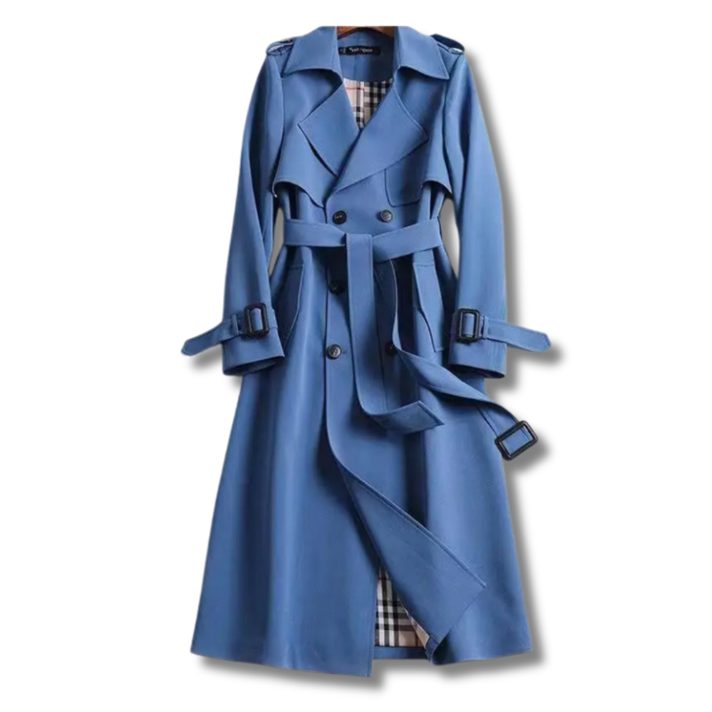 Amoura - Tijdloze Belted Trench Coat
