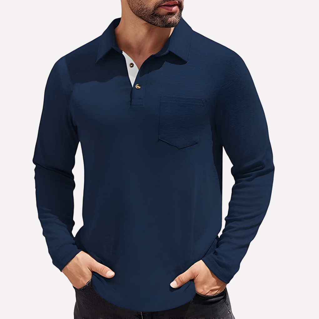 Heren Casual Crew Neck T-Shirt – Klassieke Stijl voor Elke Dag
