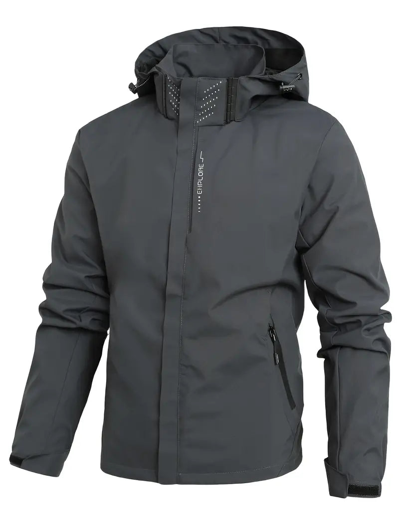 Moderne Regenjas – Stijlvolle Look voor Natte Dagen