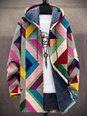 LISA – GEZELLIGE PATCHWORK HOODIE JAS