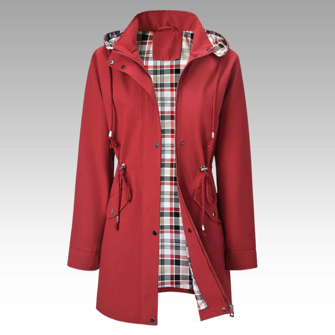 ELLA - REGENBESTENDIGE HOODED COAT