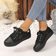 Comfortabel mode kanten sneakers
