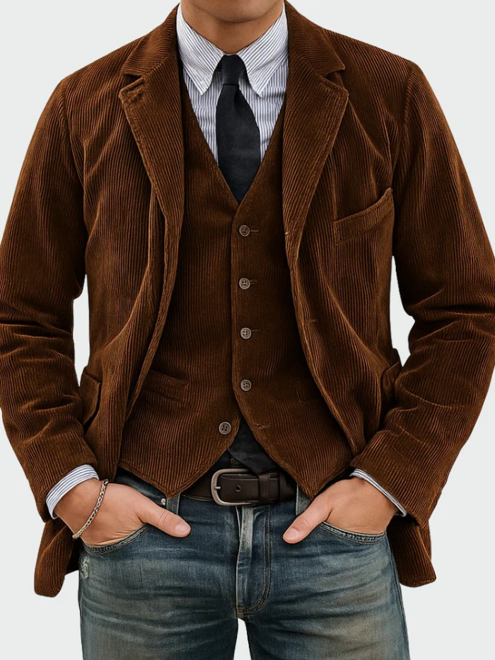 Van Laar | 2-DELIGE PAK: BLAZER EN VEST