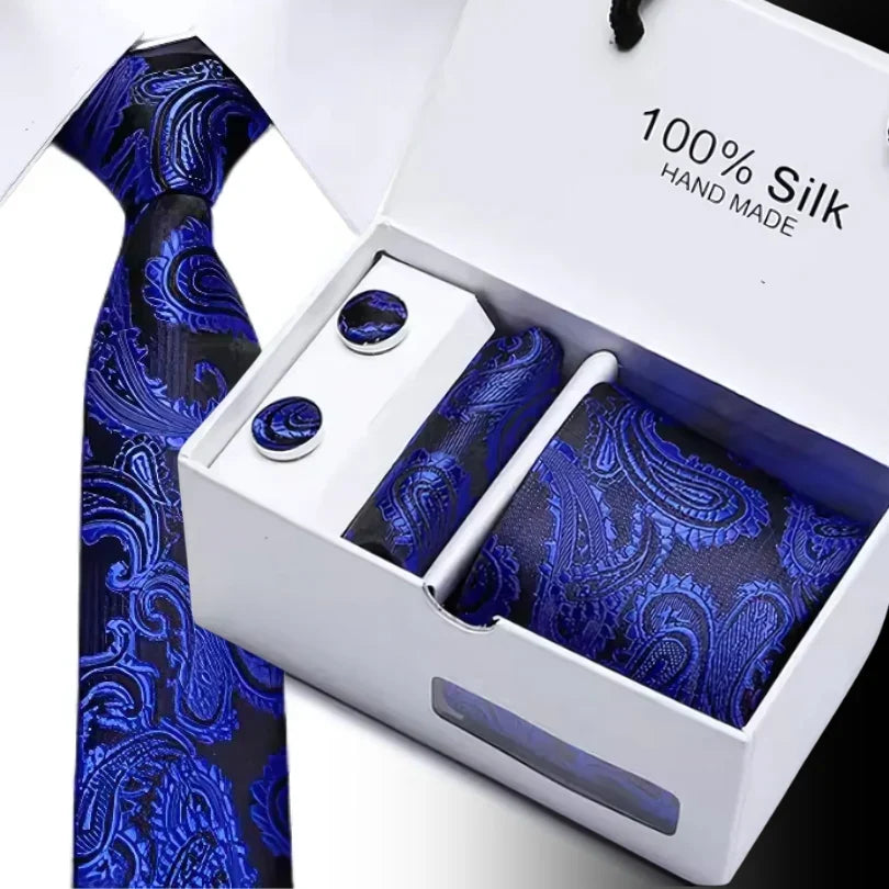 TieBox | Luxe Zijden Stropdas Cadeauset voor Mannen