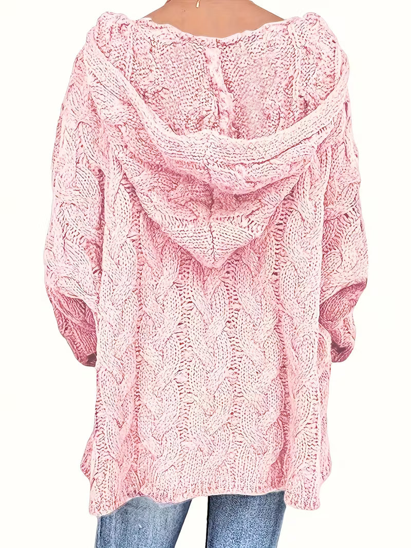 ISLA – CHUNKY BREI HOODED SWEATER