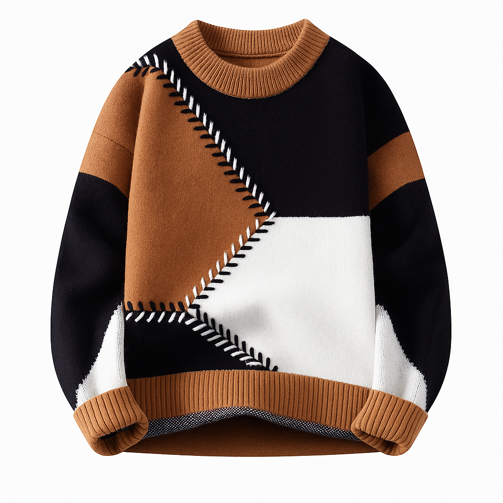 Van Laar | Edgy Patch Sweater