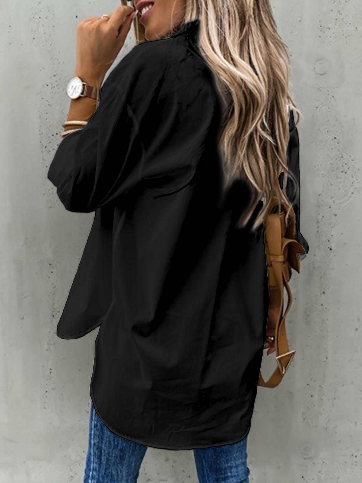 CHIQUE LANGERMIG SHIRT VOOR VROUWEN